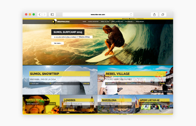 Megafinalistas by Optimizing Concepts